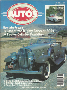 SPECIAL-INTEREST AUTOS 1986 JUNE #93 - M-B 190SL, 300L,'32 Franklin V-12 